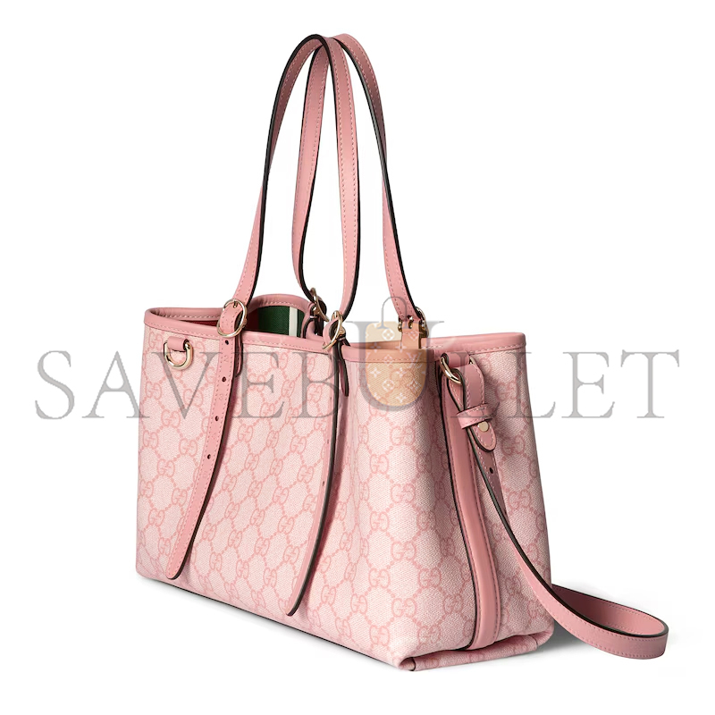 GUCCI GG EMBLEM MEDIUM TOTE BAG 815214 (30*18*11cm)